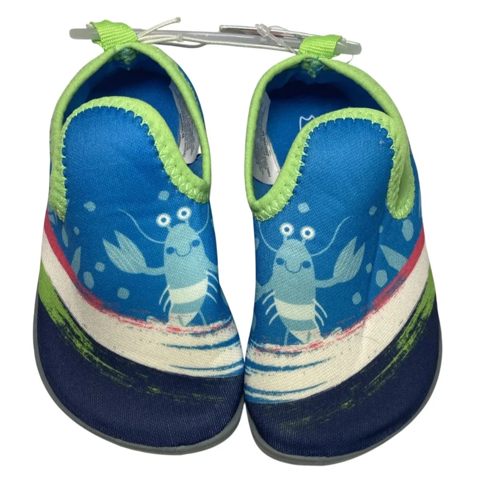 Sun Smart Hi-Top Kids Water Shoes Size: Small 5-6 Lobster UPF 50+ New